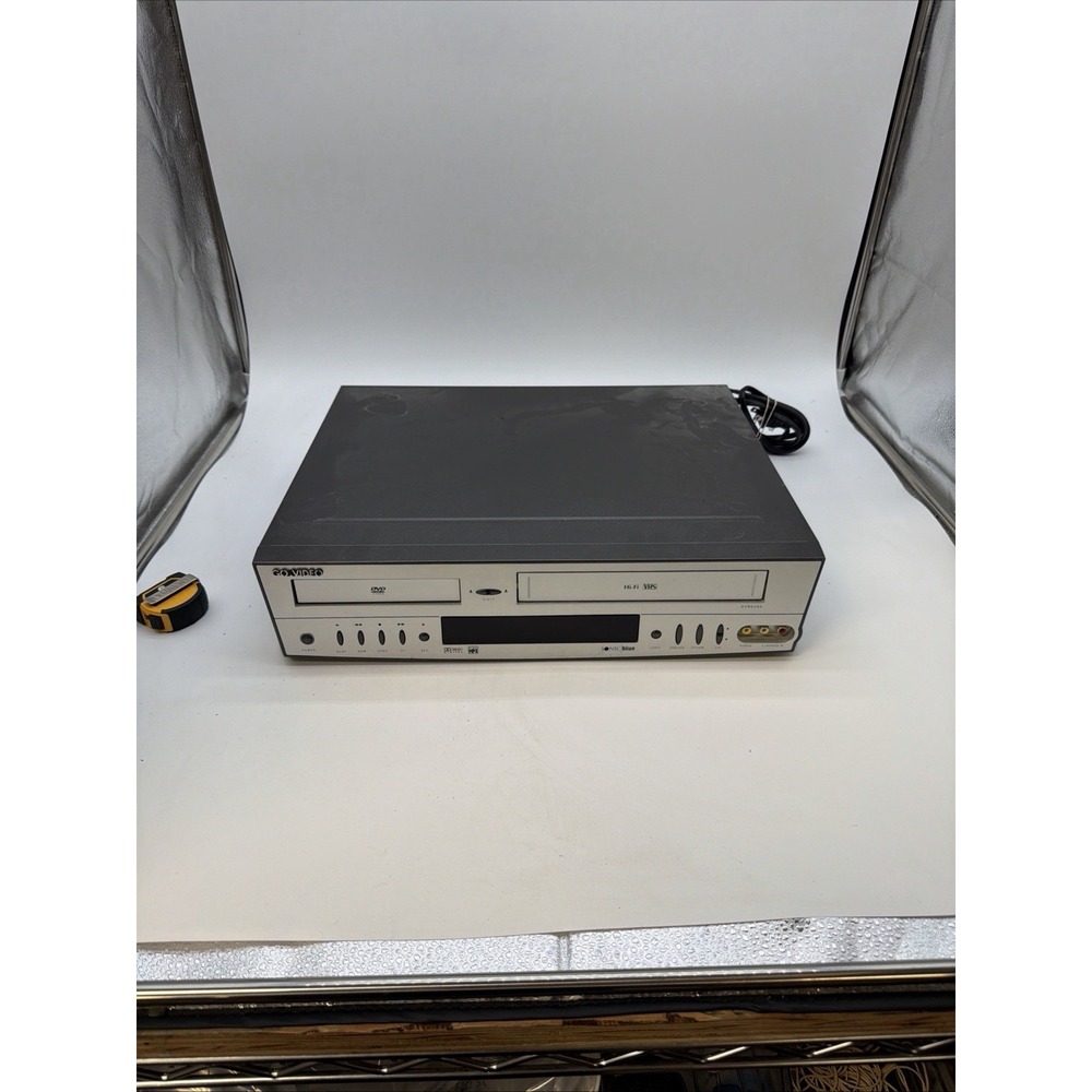 GoVideo DVR4200 Sonic Blue DVD VHS Combo Player Recorder Fully Tested